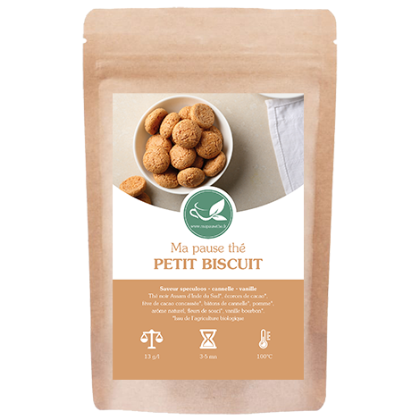 Thé petit biscuit spéculoos cannelle vanille