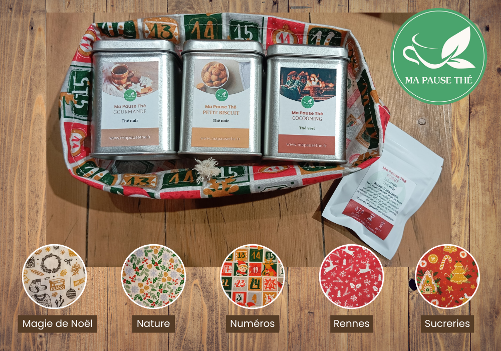 Pochon de Noël - version Gourmande